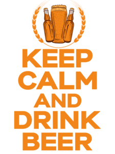 Keep calm and drink beer